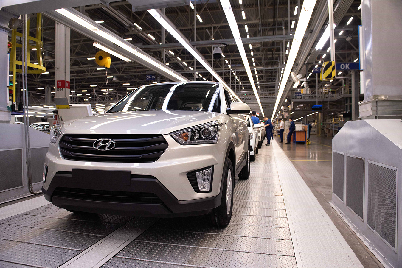 Российский завод Hyundai получил международные сертификаты в области охраны труда и охраны окружающей среды